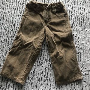 Lot of 2 pairs of corduroys sz 2T